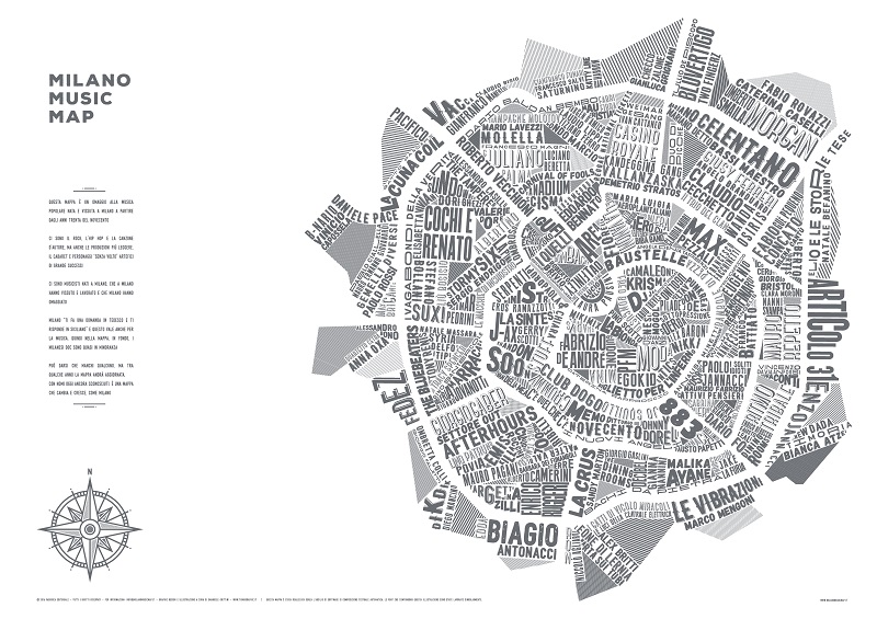 Milano Music Map